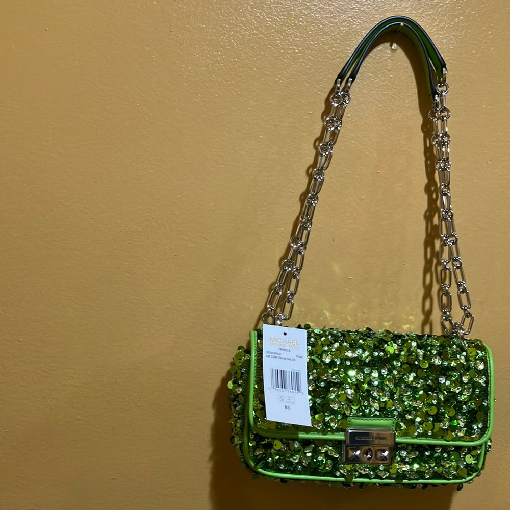 Michael Kors TRIBECA SM Conv Chaim Shldr bag